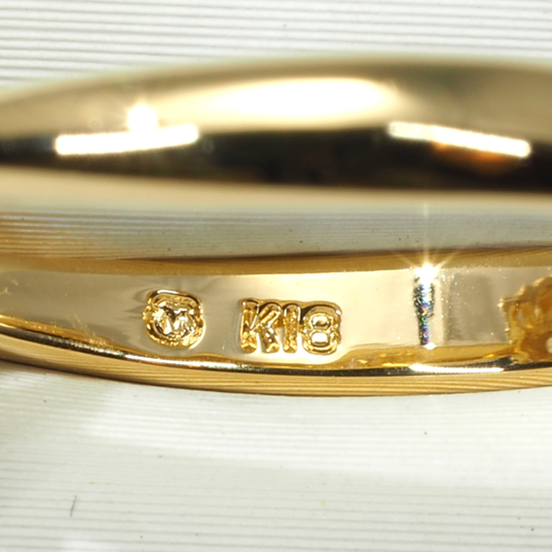 MIKIMOTO - ミキモト リング ダイヤ 0.68ct パヴェ 9号 K18YG MIKIMOTO - ミキモト リング ダイヤ 0.68ct パヴェ 9号 K18YG