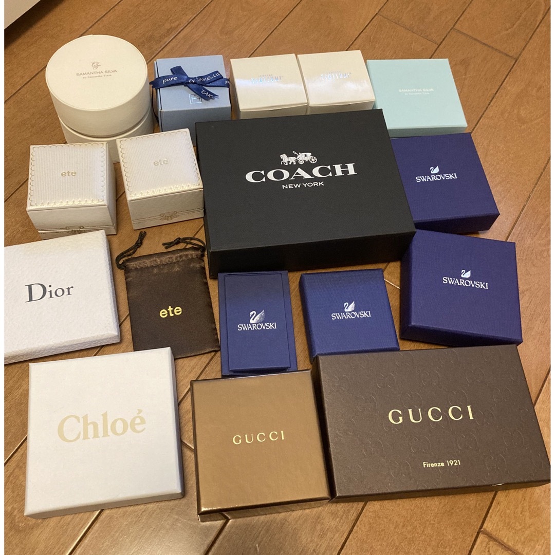 Gucci(グッチ)のGUCCI Chloe coach 等　空箱 レディースのバッグ(ショップ袋)の商品写真