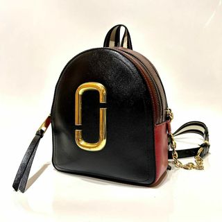 マークジェイコブス(MARC JACOBS)のMARC JACOBS ダブルJ パックショット　リュック　レザー(リュック/バックパック)