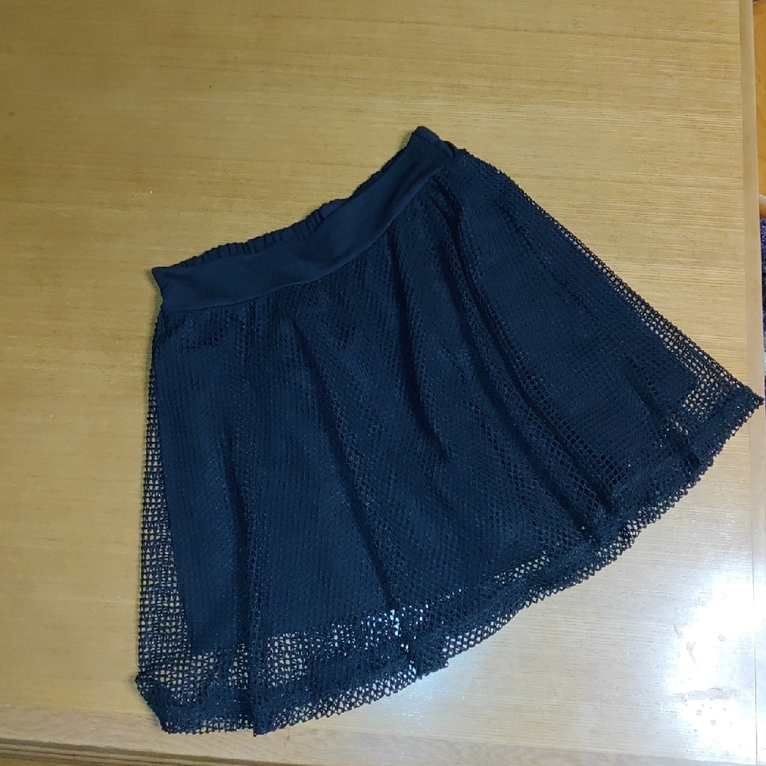 メッシュスカパン レディースのスカート(ミニスカート)の商品写真