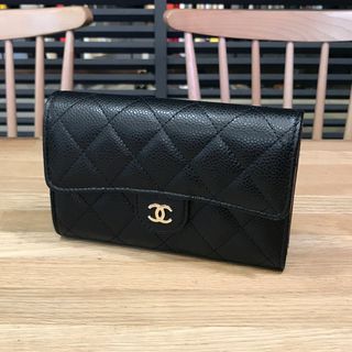 シャネル(CHANEL)の新品未使用 シャネル マトラッセ クラシック ミディアムウォレット ブラック(財布)