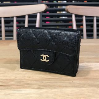 シャネル(CHANEL)の新品未使用 シャネル マトラッセ クラシック スモールフラップウォレット 黒(財布)