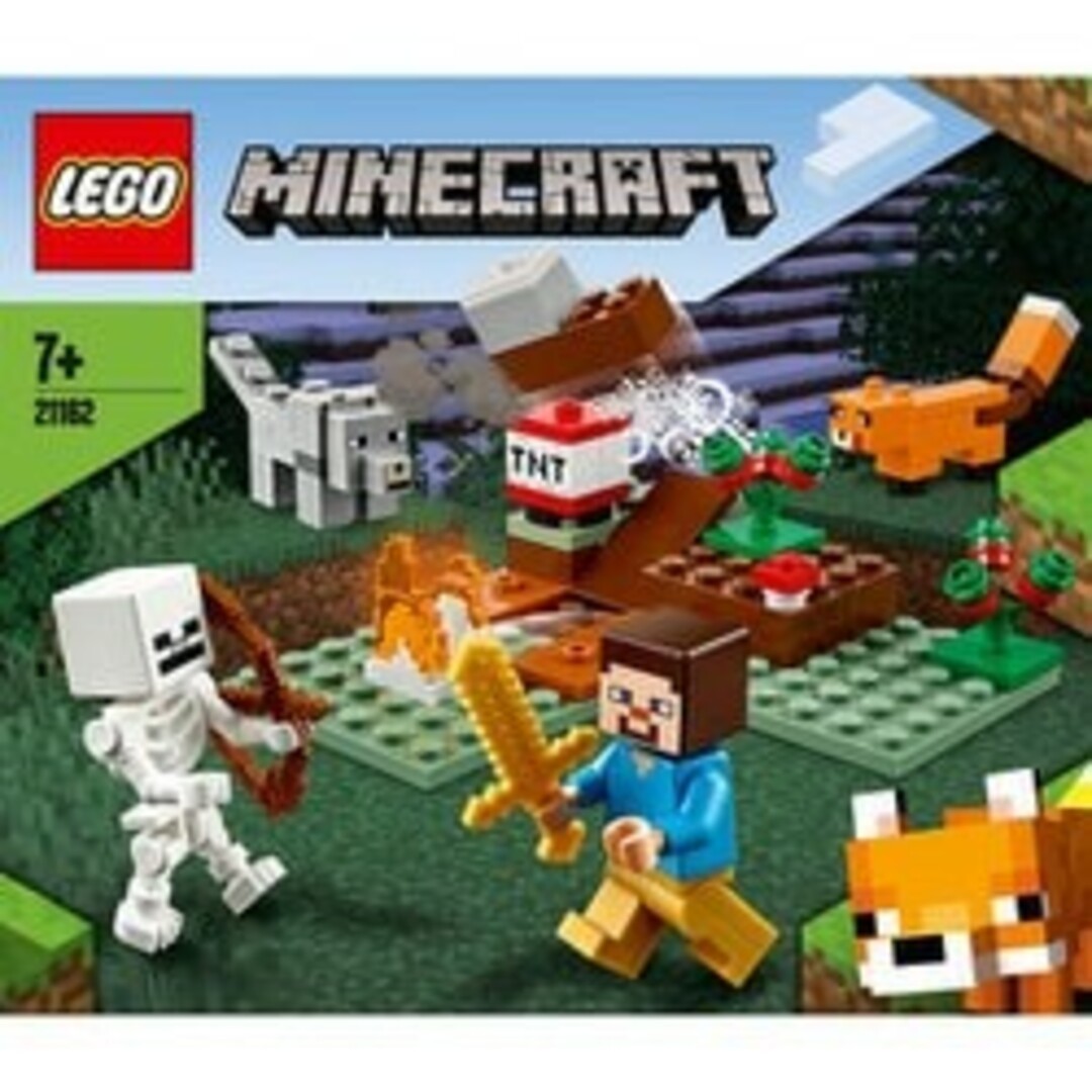 LEGO　21162 MINECRAFT　レゴブロック　スケルトン エンタメ/ホビーのフィギュア(ゲームキャラクター)の商品写真