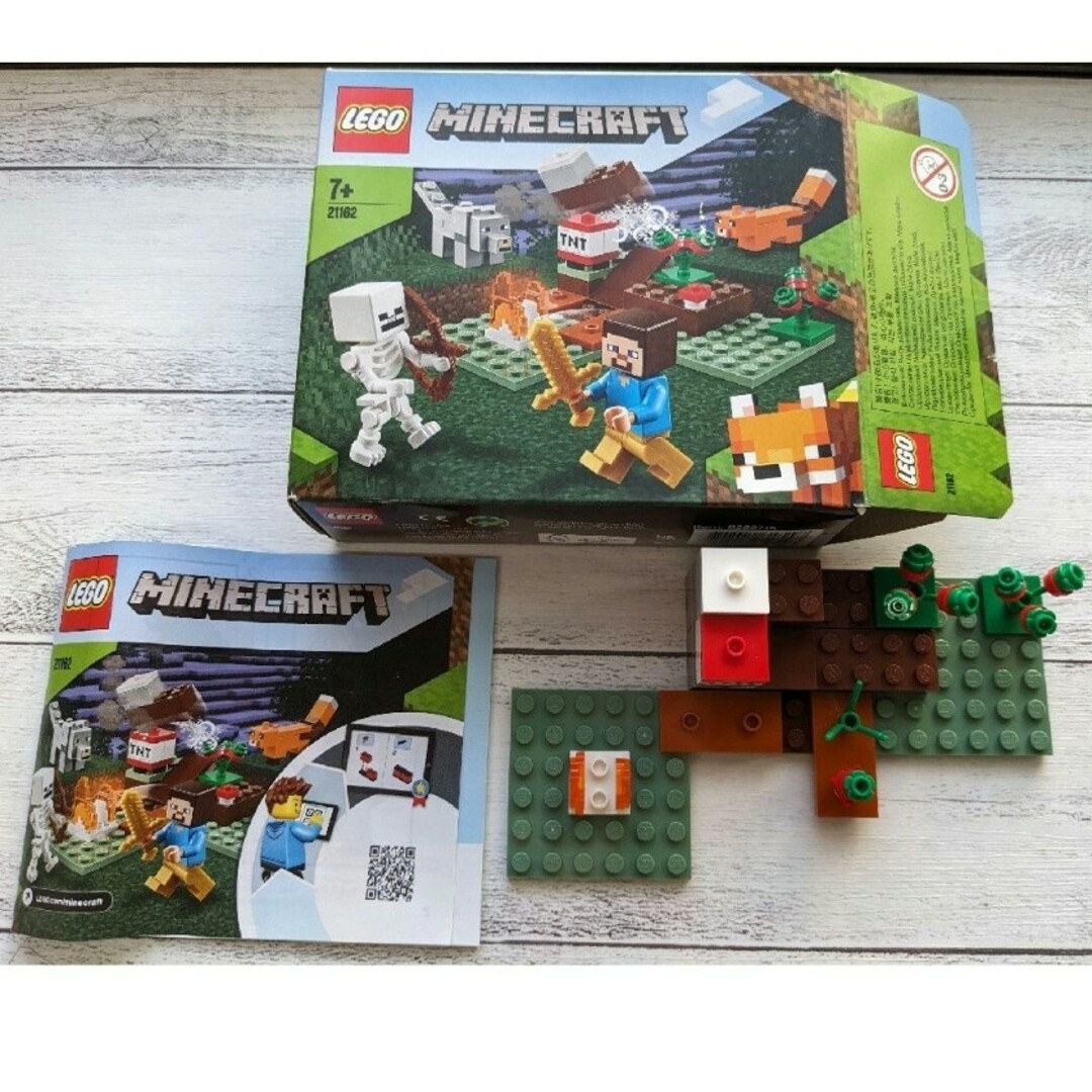 LEGO　21162 MINECRAFT　レゴブロック　スケルトン エンタメ/ホビーのフィギュア(ゲームキャラクター)の商品写真