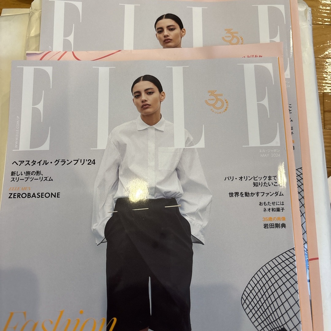 ELLE(エル)のELLE  婦人雑誌　新品　エルジャポン5月号 エンタメ/ホビーの雑誌(ファッション)の商品写真