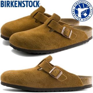 ビルケンシュトック(BIRKENSTOCK)のビルケンシュトック　ボストン　ミンク(スリッポン/モカシン)