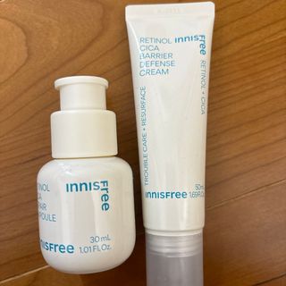 イニスフリー(Innisfree)のイニスフリー　レチノールシカ　リペアセラム　ディフェンスクリーム　セット(美容液)