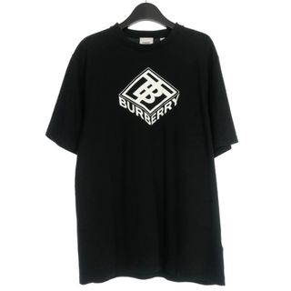 バーバリー(BURBERRY)のバーバリー 69F ロゴグラフィックＴシャツ 半袖カットソー M 黒 ブラック(Tシャツ/カットソー(半袖/袖なし))