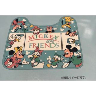 ディズニー(Disney)の☆新品☆送料無料☆トイレ足元マット☆ミッキーマウスフレンズ☆(トイレマット)