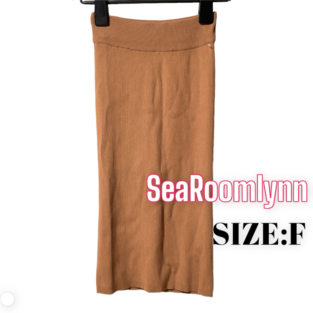 SeaRoomlynn(シールームリン)のSearoomlynn ♥ 大人可愛い リブニット スリム スカート レディースのスカート(ひざ丈スカート)の商品写真