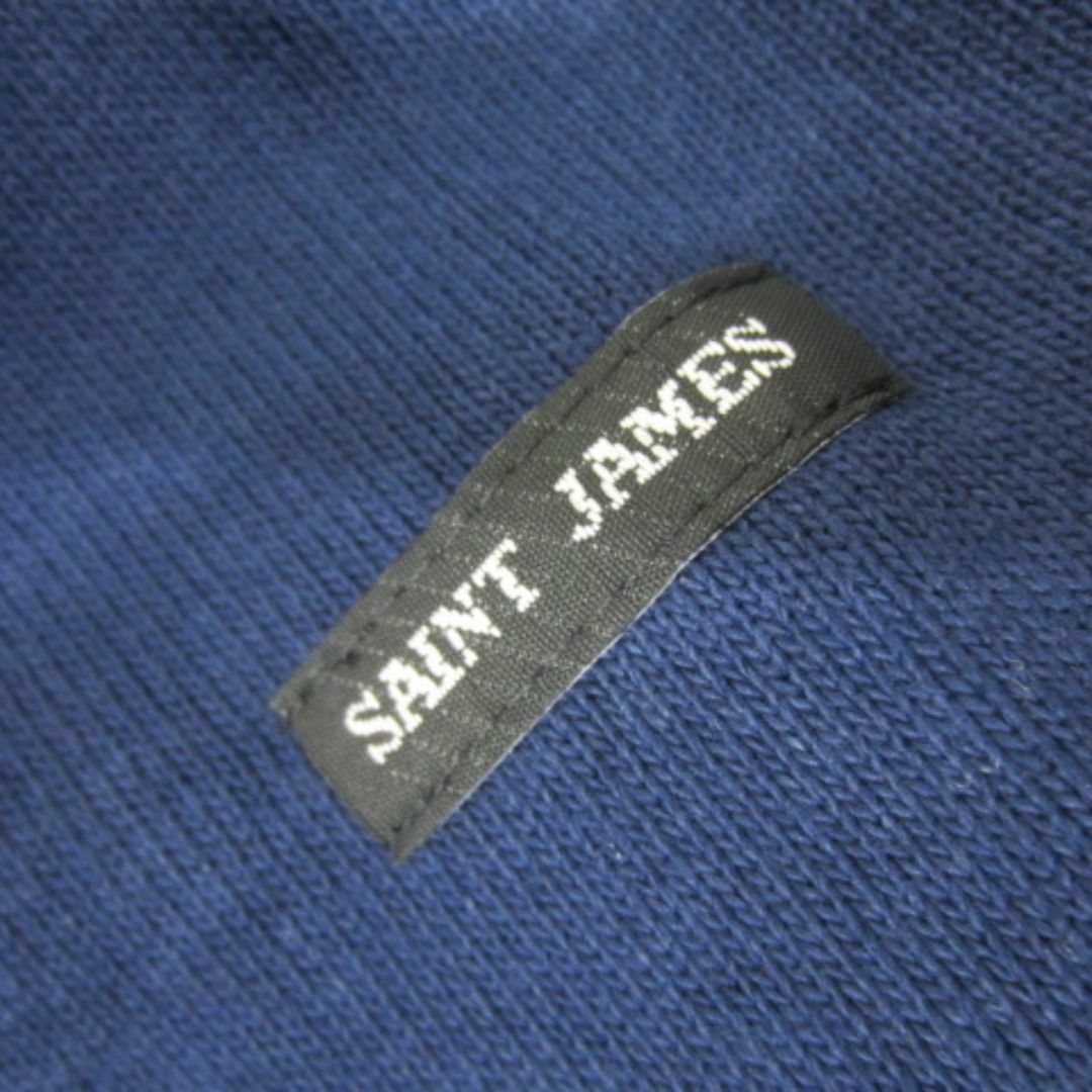 SAINT JAMES(セントジェームス)の【新品】T6 ウエッソン ネイビー 長袖 無地 セントジェームス marine  メンズのトップス(Tシャツ/カットソー(七分/長袖))の商品写真