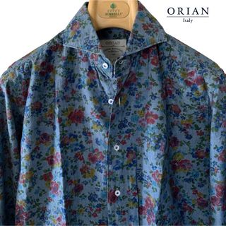 オリアン(ORIAN)のORIAN DENIM DIVISION/花柄/コットンシャツ(シャツ)