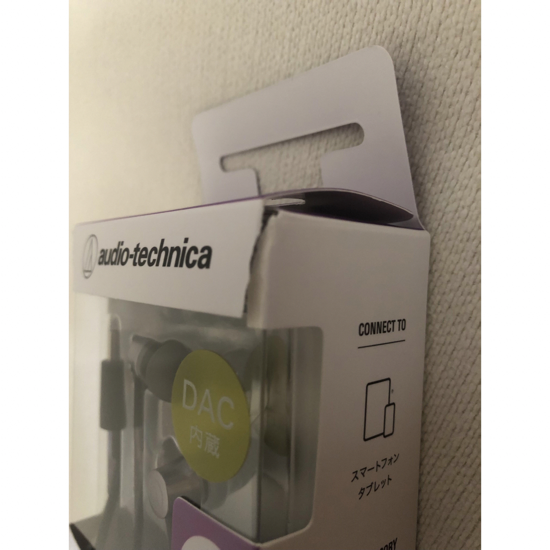 audio-technica(オーディオテクニカ)のaudio-technica USB Type-C用イヤホンマイク スマホ/家電/カメラのオーディオ機器(ヘッドフォン/イヤフォン)の商品写真