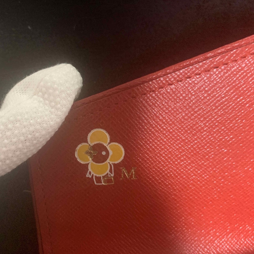 美品】LOUIS VUITTON ポルトフォイユ イニシャル刻印あり 美品】LOUIS VUITTON ポルトフォイユ イニシャル刻印あり