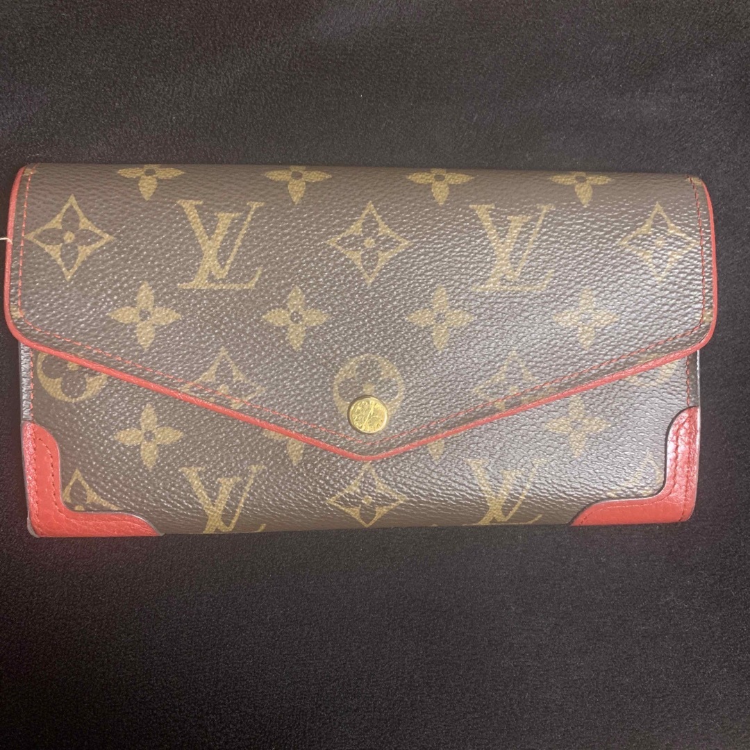 LOUIS VUITTON(ルイヴィトン)の【美品】LOUIS VUITTON  ポルトフォイユ  イニシャル刻印あり レディースのファッション小物(財布)の商品写真