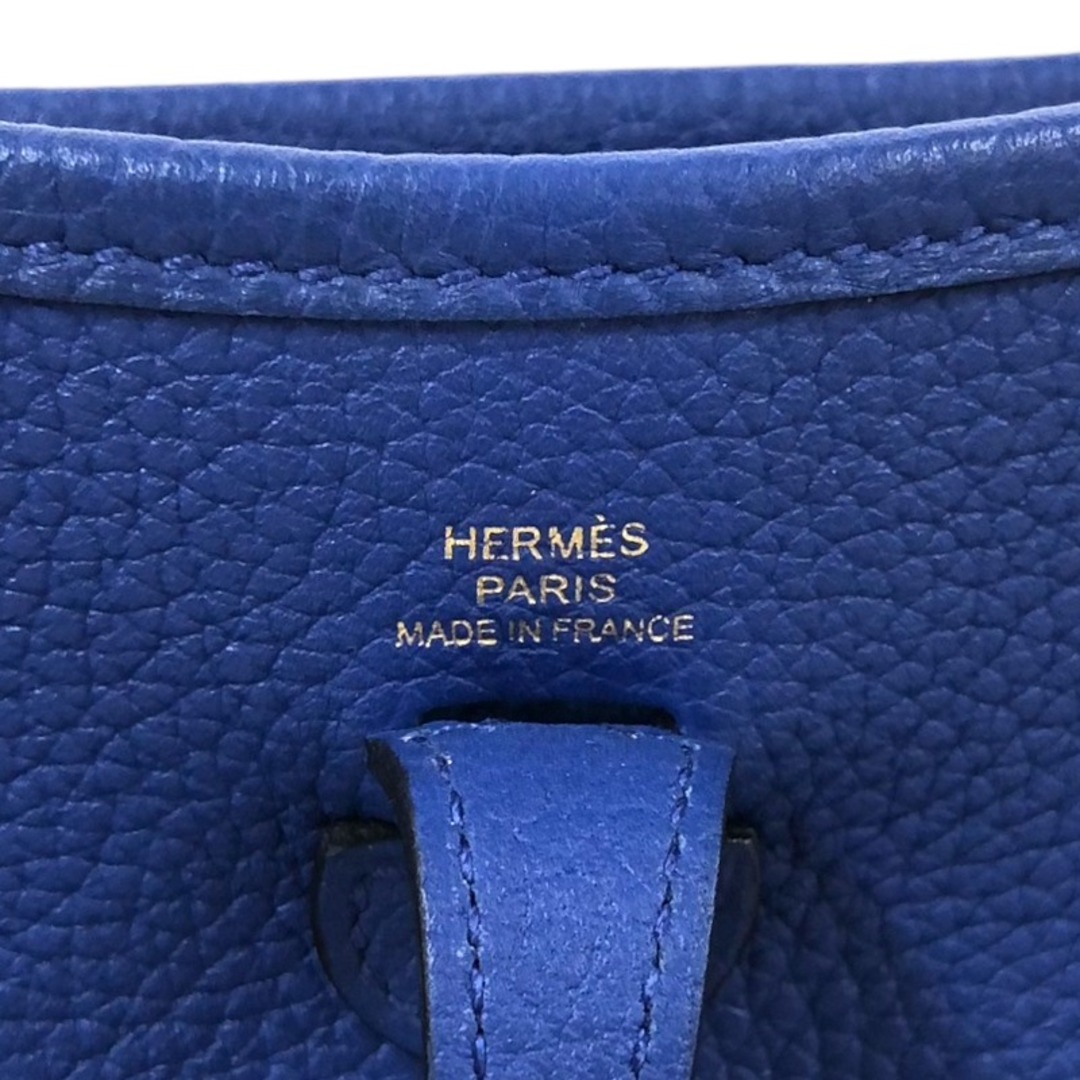 Hermes(エルメス)の　エルメス HERMES エヴリンTPM U刻 ブルーフランス ゴールド金具 トリヨンクレマンス レディース ショルダーバッグ レディースのバッグ(ショルダーバッグ)の商品写真