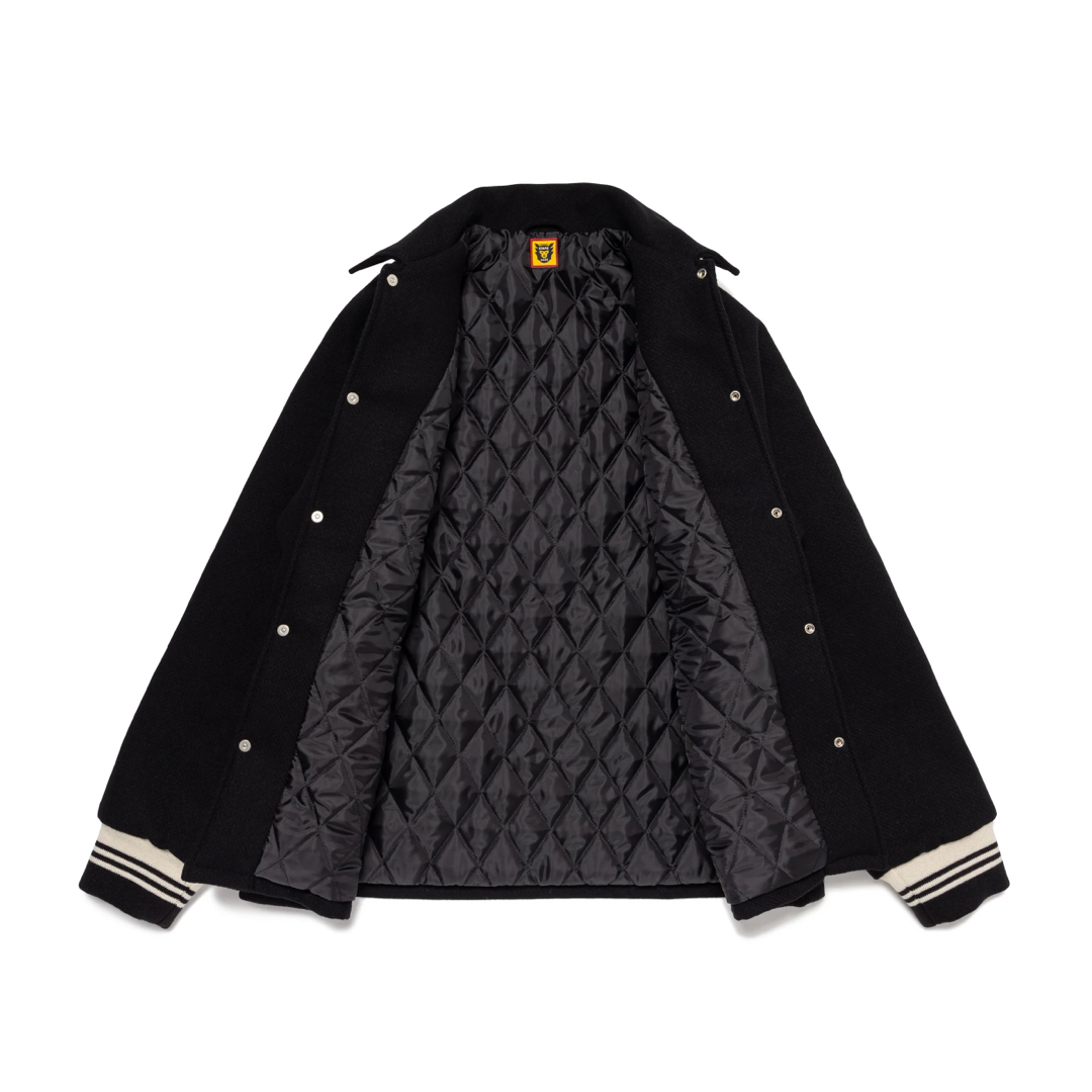 HUMAN MADE(ヒューマンメイド)のHUMAN MADE GDC Stadium Jacket L Black メンズのジャケット/アウター(スタジャン)の商品写真