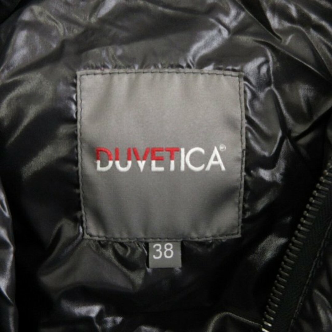 DUVETICA(デュベティカ)のデュベティカ thiaquattro ダウンジャケット 黒 38 M位 レディースのジャケット/アウター(ダウンジャケット)の商品写真