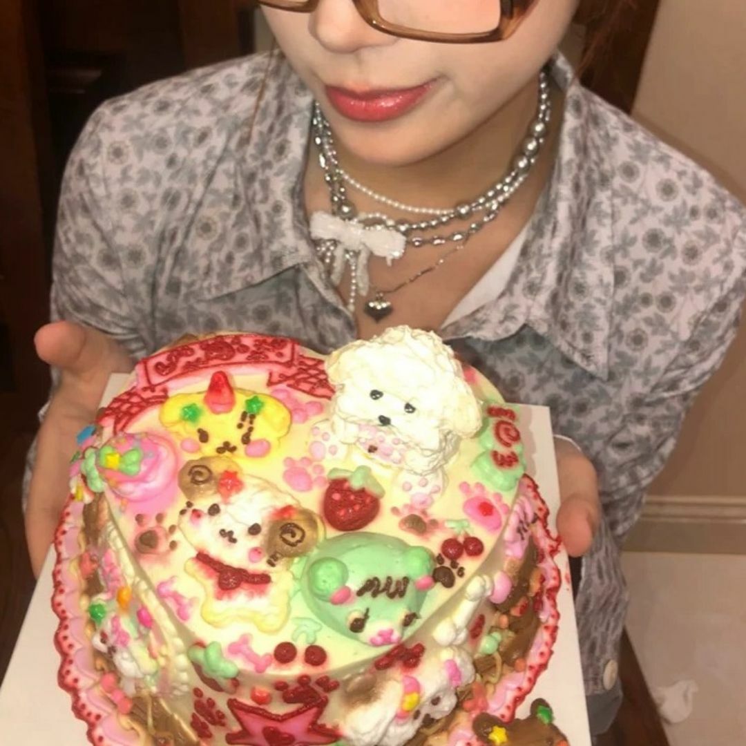 Marte(マルテ)のALONE MOON リボンチョーカー ネックレス 重ね付け パール ハート レディースのアクセサリー(ネックレス)の商品写真
