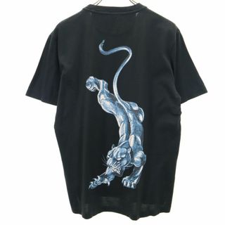 ポールスミス(Paul Smith)のポールスミス バックプリント 半袖 Tシャツ L ブラック系 Paul Smith メンズ 古着 【240330】 メール便可(Tシャツ/カットソー(半袖/袖なし))