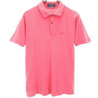 フレッドペリー(FRED PERRY)のフレッドペリー 90s オールド 半袖 ポロシャツ 38 ピンク系 FRED PERRY 鹿の子 メンズ 古着 【240330】(ポロシャツ)