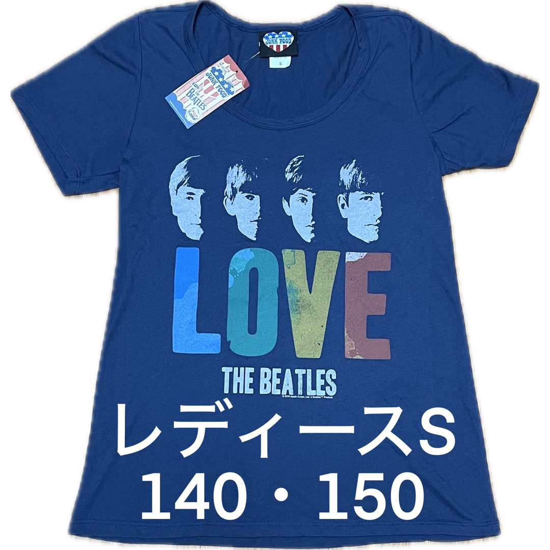 THE BEATLES(ビートルズ)の【ビートルズ】Ｔシャツ④ Sサイズ レディースのトップス(Tシャツ(半袖/袖なし))の商品写真