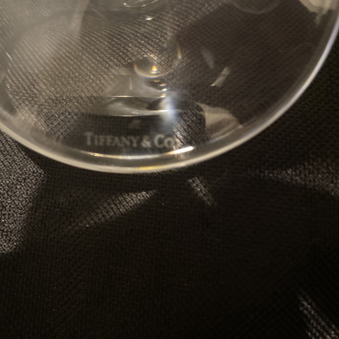 Tiffany & Co.(ティファニー)のTiffanyワイングラス2個セット インテリア/住まい/日用品のキッチン/食器(グラス/カップ)の商品写真