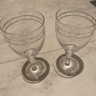 ティファニー(Tiffany & Co.)のTiffanyワイングラス2個セット(グラス/カップ)