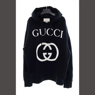 グッチ(Gucci)のGUCCI 475374インターロッキングG  スウェットシャツ  パーカー(パーカー)