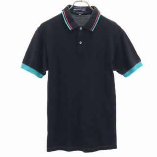 フレッドペリー(FRED PERRY)のフレッドペリー コムデギャルソン 半袖 ポロシャツ XS ブラック FRED PERRY COMME des GARCONS SHIRT 鹿の子 メンズ 古着 【240330】(ポロシャツ)