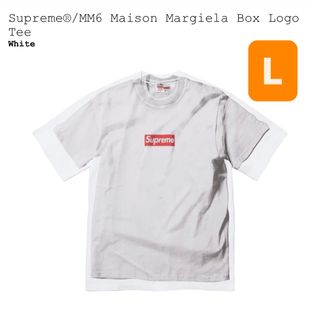 シュプリーム(Supreme)のSupreme MM6 Maison Margiela Box Logo Tee(Tシャツ/カットソー(半袖/袖なし))