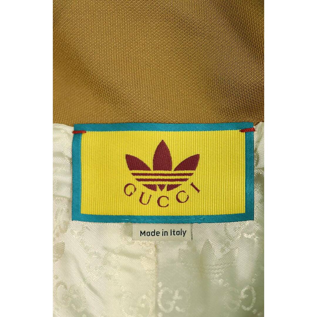 Gucci(グッチ)のグッチ ×アディダス adidas  712952 XJEGU 3ストライプコットンジャージージップアップトラックブルゾン メンズ S メンズのジャケット/アウター(ブルゾン)の商品写真