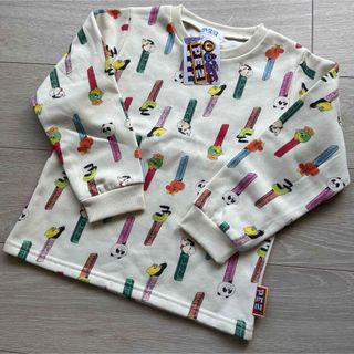 新品タグ付　PEZ ペッツ　120 裏起毛　トレーナー(Tシャツ/カットソー)