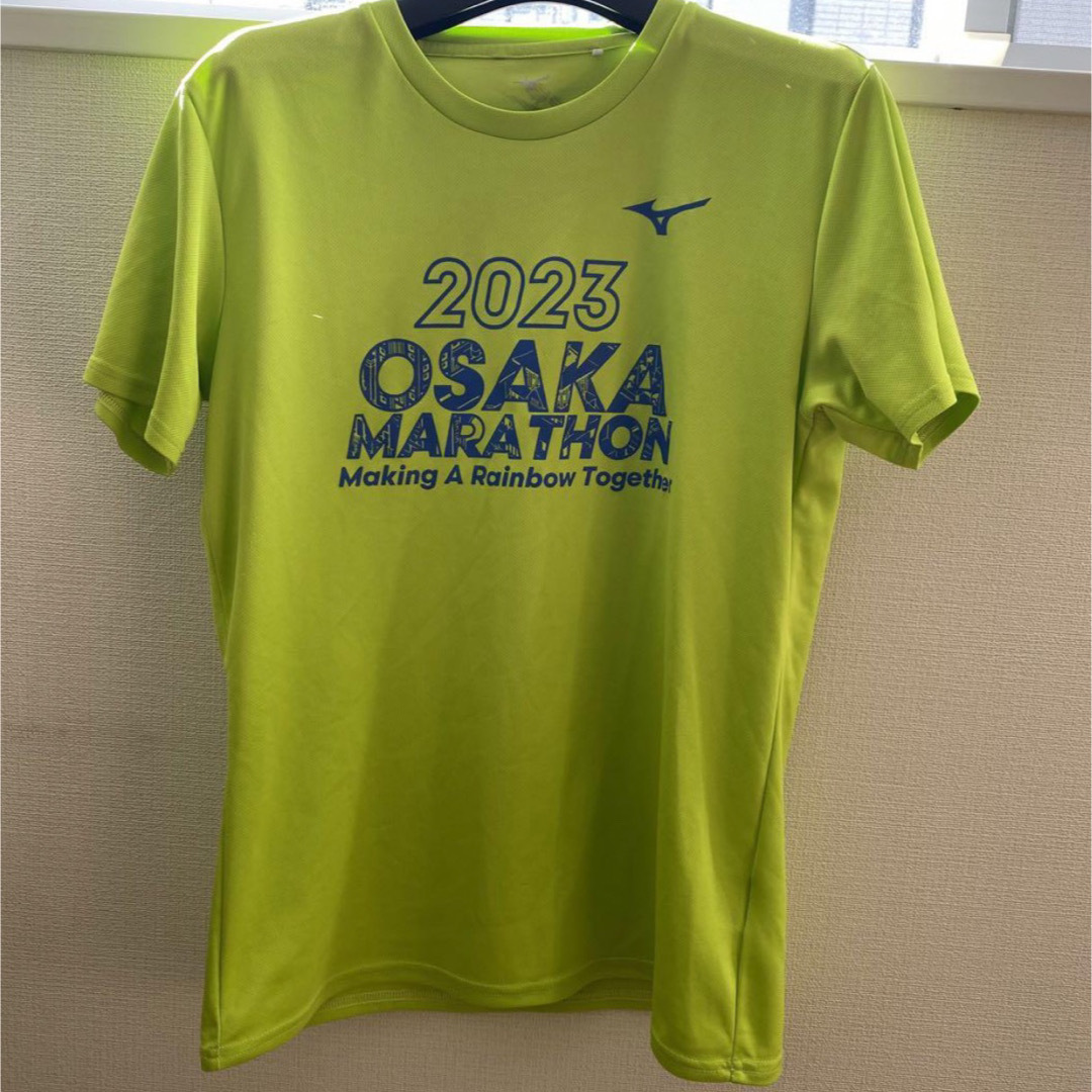 MIZUNO(ミズノ)の大阪マラソン2023 ブランケット Tシャツ スポーツ/アウトドアのランニング(ウェア)の商品写真