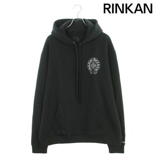 クロムハーツ(Chrome Hearts)のクロムハーツ  WWW.CHROMEHEARTS.COM HOODIE オンライン限定ホースシューバックプリントプルオーバーパーカー メンズ XL(パーカー)