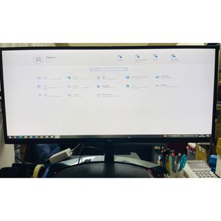 エルジーエレクトロニクス(LG Electronics)の訳ありLG 340UM59-P 34インチ ウルトラワイドディスプレイ(ディスプレイ)