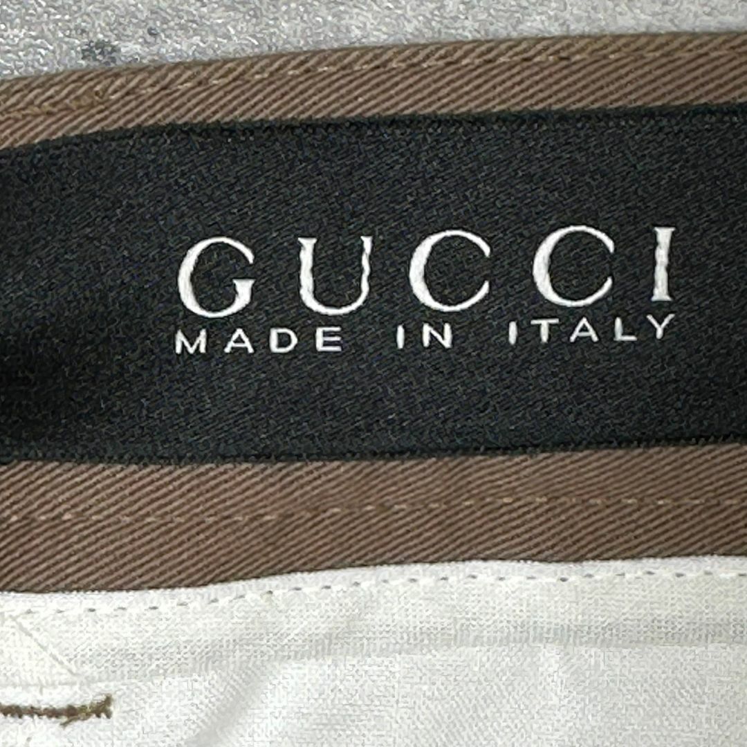 Gucci(グッチ)の『GUCCI』グッチ (48) テーパード スラックス パンツ メンズのパンツ(スラックス)の商品写真