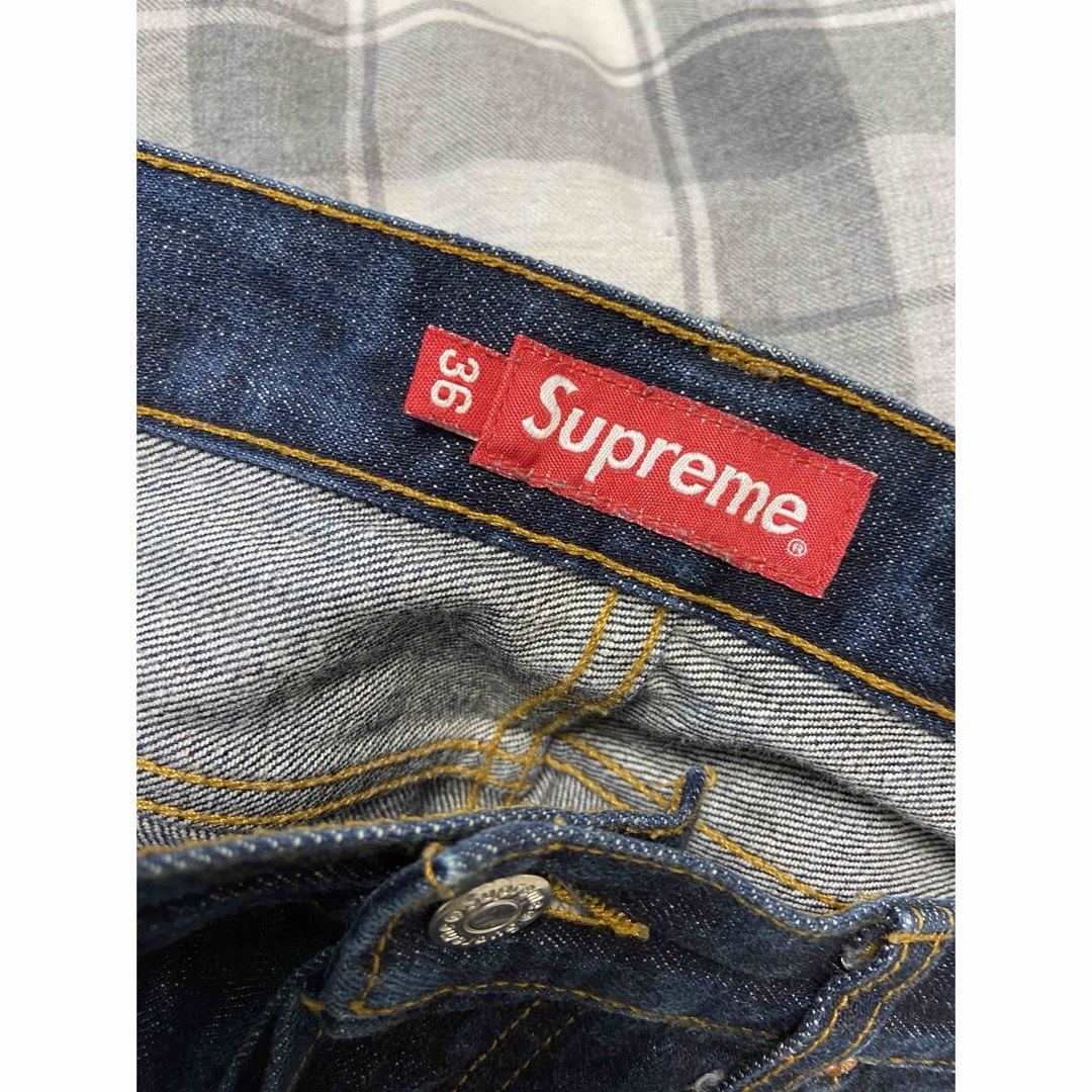 Supreme(シュプリーム)の★USA製★W36supreme slim jeans denimシュプリーム メンズのパンツ(デニム/ジーンズ)の商品写真