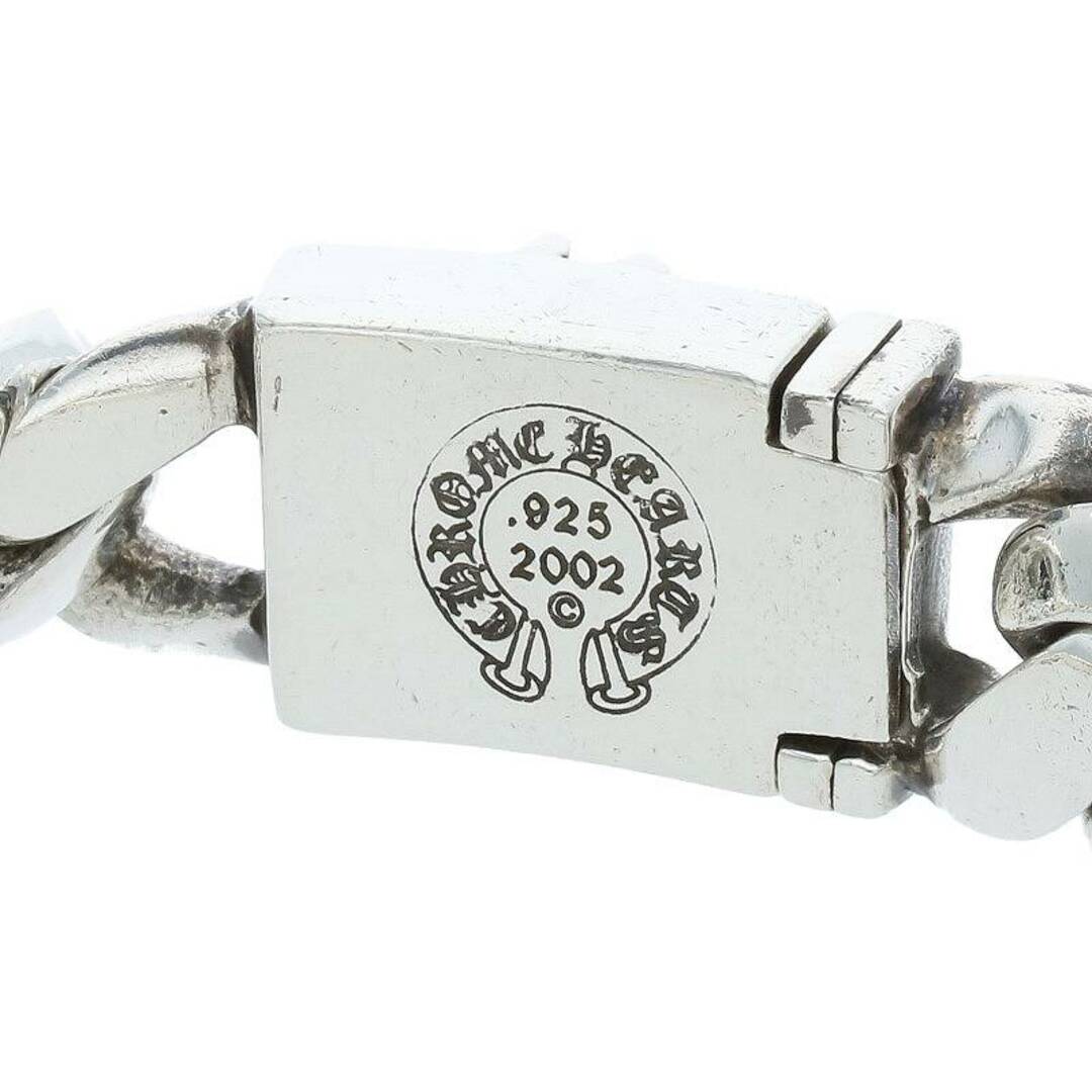 Chrome Hearts(クロムハーツ)のクロムハーツ  CH PLUS BOX ID/ベイビークラシックリンク シルバーブレスレット メンズ 18LINK メンズのアクセサリー(ブレスレット)の商品写真