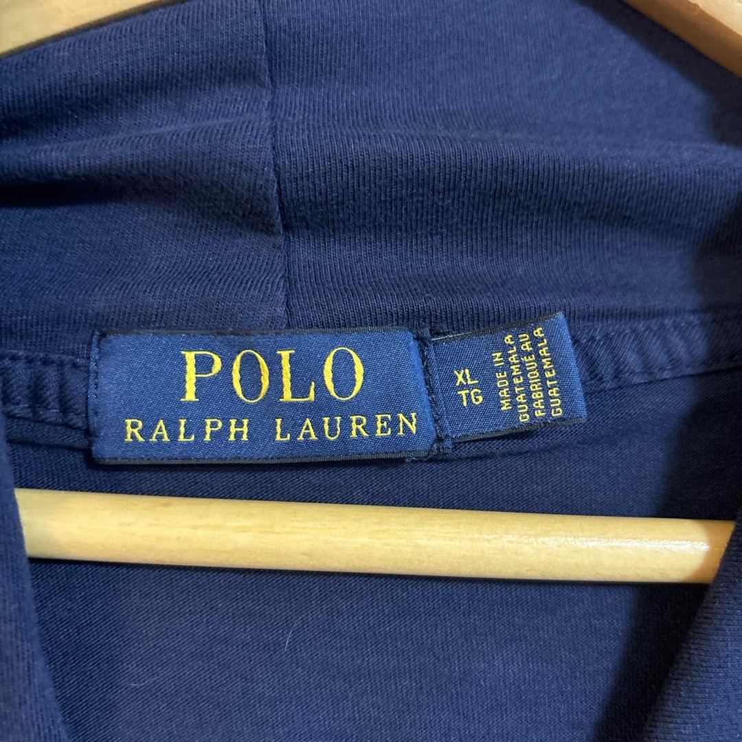 POLO RALPH LAUREN(ポロラルフローレン)の【処分特価】激レア　ラルフポロベアーロンT フーディー XL メンズのトップス(Tシャツ/カットソー(七分/長袖))の商品写真