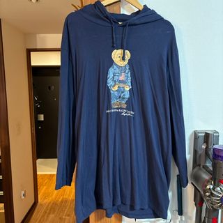 ポロラルフローレン(POLO RALPH LAUREN)の【処分特価】激レア　ラルフポロベアーロンT フーディー XL(Tシャツ/カットソー(七分/長袖))