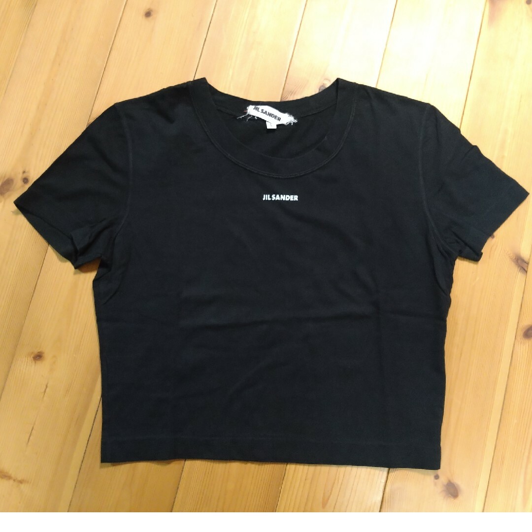 Jil Sander(ジルサンダー)のJIL SANDER☆ミニ丈TシャツL レディースのトップス(Tシャツ(半袖/袖なし))の商品写真