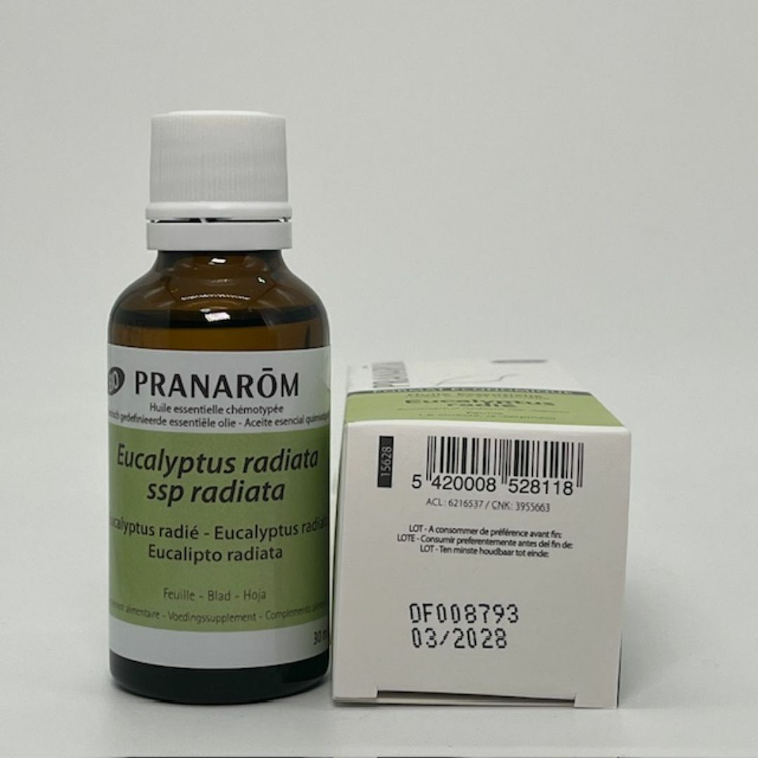 PRANAROM(プラナロム)のプラナロム ユーカリラディアタ BIO お徳用 30ml 精油 PRANAROM コスメ/美容のリラクゼーション(エッセンシャルオイル（精油）)の商品写真