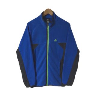 ザノースフェイス(THE NORTH FACE)の冬物処分！定価7千弱！アディダス フリースジャケット ブルー グリーン(その他)