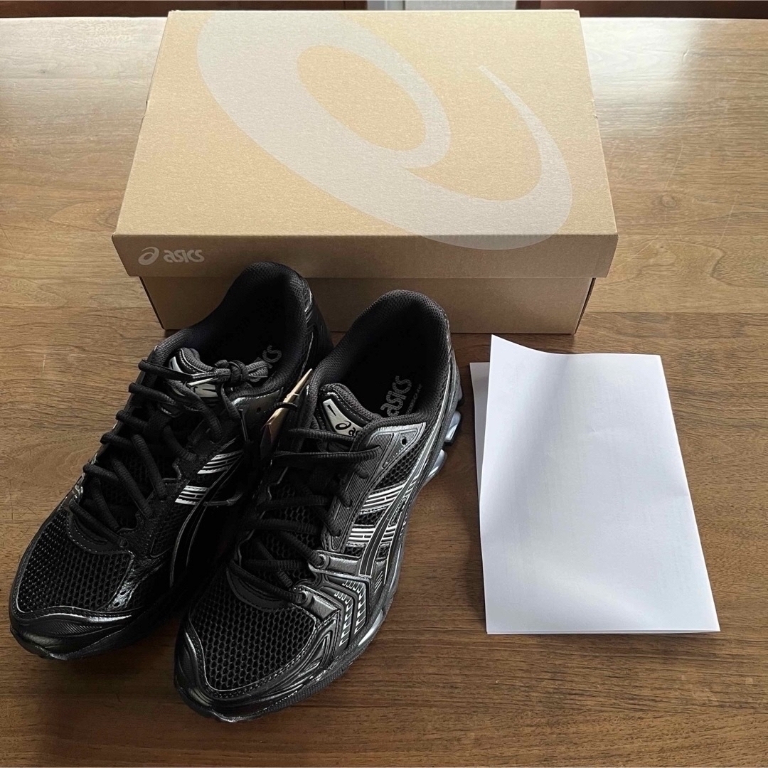 asics(アシックス)のASICS GEL-KAYANO 14 BLACK/PURESILVER 新品 メンズの靴/シューズ(スニーカー)の商品写真