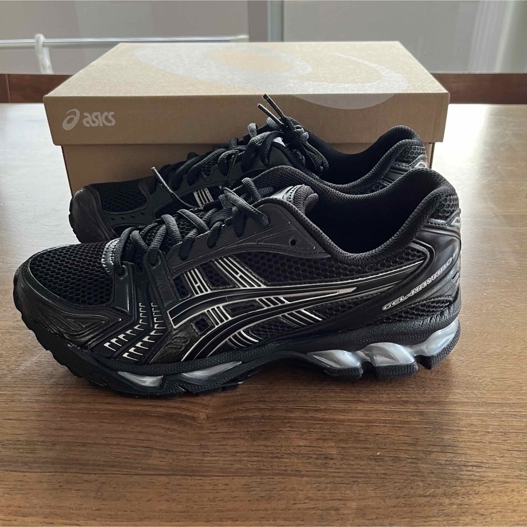 asics(アシックス)のASICS GEL-KAYANO 14 BLACK/PURESILVER 新品 メンズの靴/シューズ(スニーカー)の商品写真