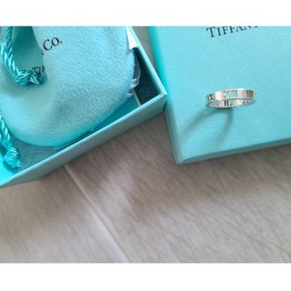 ティファニー(Tiffany & Co.)のティファニー　TIFFANY　アトラスリング　指輪　日本サイズ7号(リング(指輪))