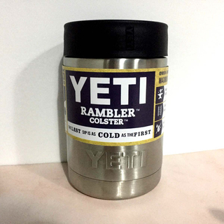 YETI イエティ 12オンス ランブラー コルスター 缶ホルダー シルバー