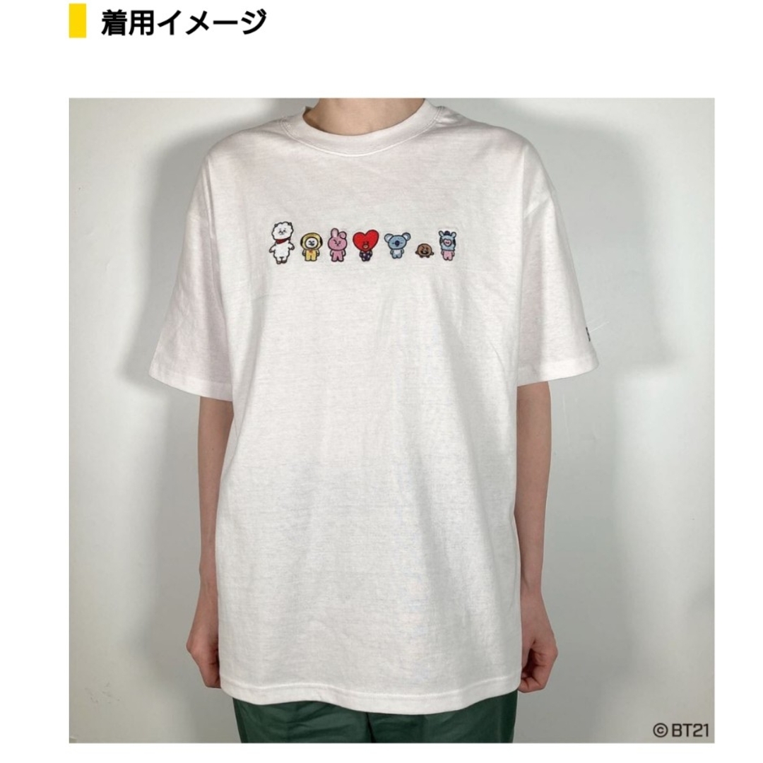 BT21(ビーティーイシビル)のBT21 Ｔシャツ　ヴィレッジヴァンガード エンタメ/ホビーのタレントグッズ(アイドルグッズ)の商品写真