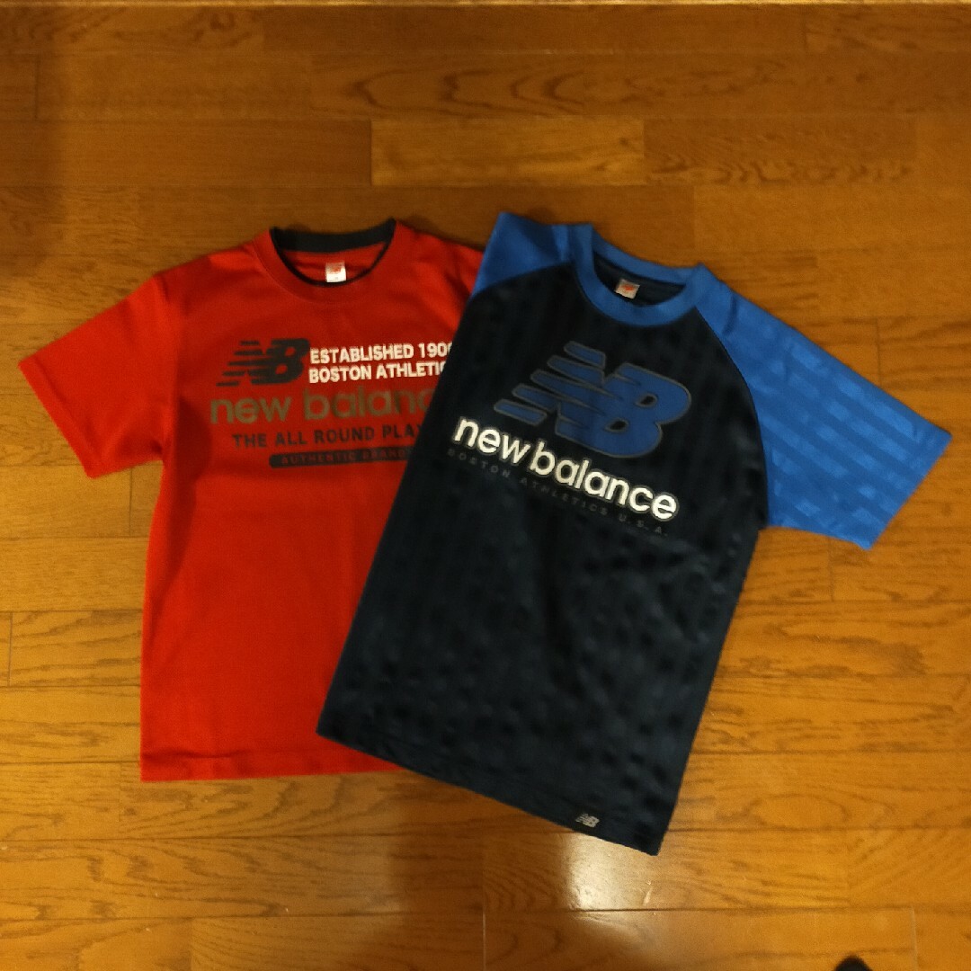 New Balance(ニューバランス)のニューバランス　Tシャツ　２枚 キッズ/ベビー/マタニティのキッズ服男の子用(90cm~)(Tシャツ/カットソー)の商品写真